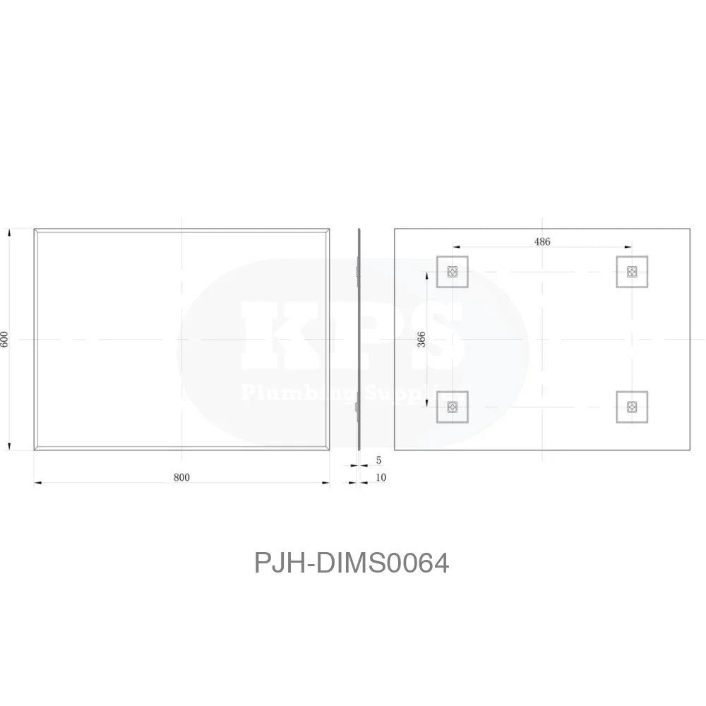 Soleil 600 X 800 Rectangle Mirror Bathroom Brands