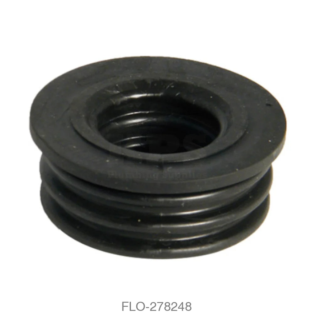 SP11 Boss Adaptor 40mm Rubber Black Waste Soil Systems