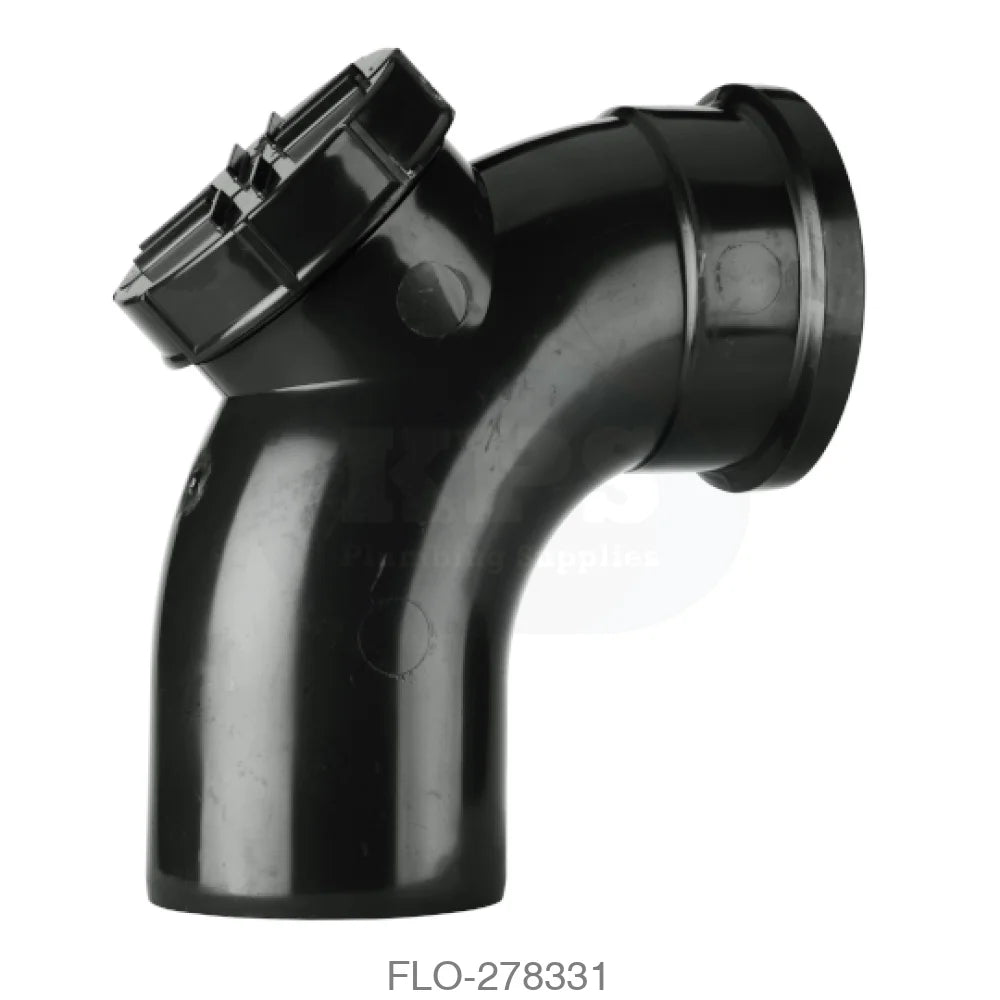 SP169 Access Bend 110mm Black Waste Soil Systems