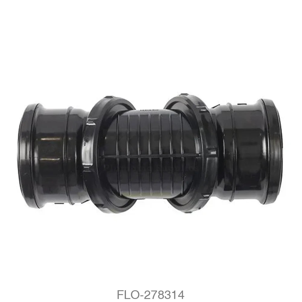 SP560 Adjustable Bend 110mm Black Waste Soil Systems