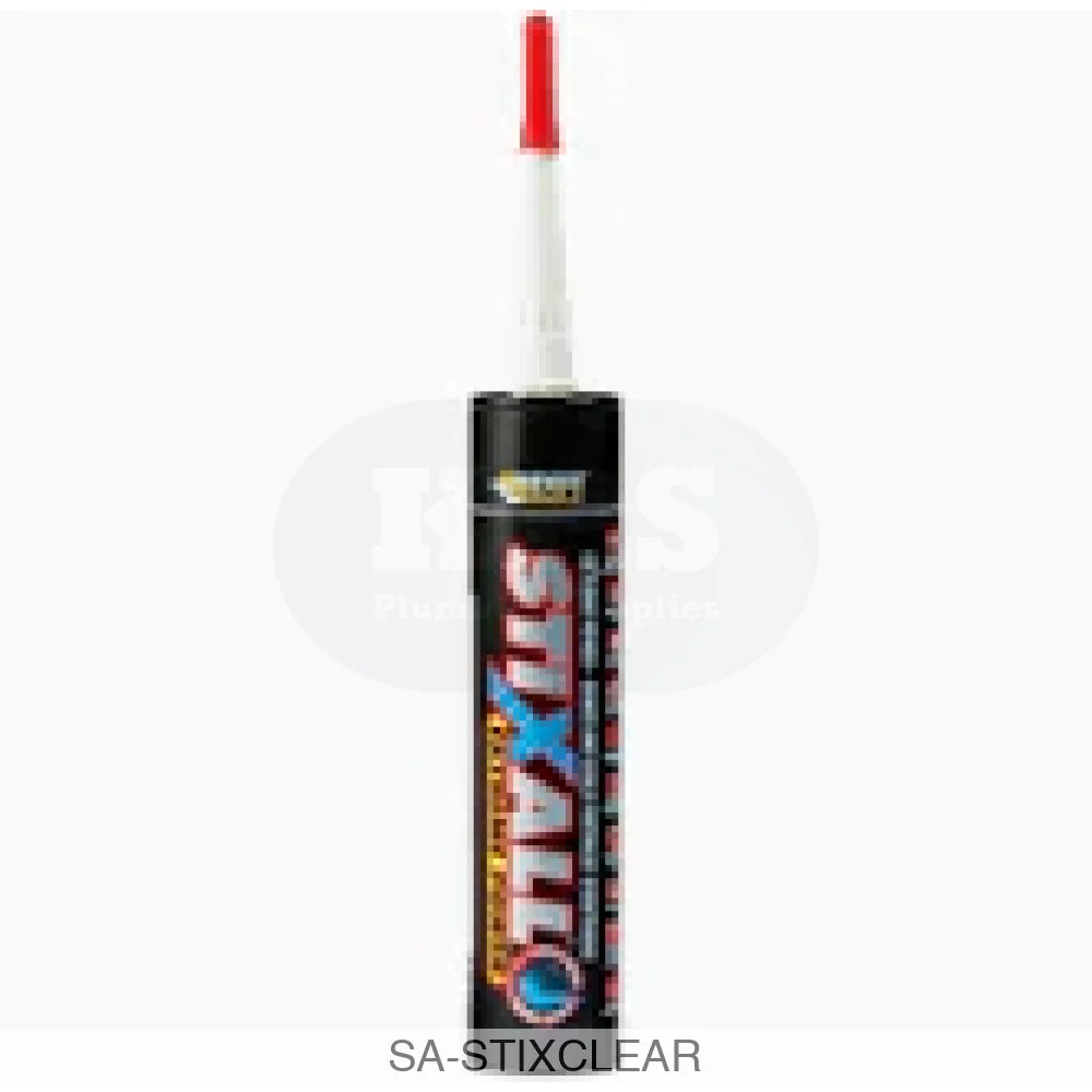 STIXALL CRYSTAL CLEAR 290ML STIXCLEAR Sealants & Mastics