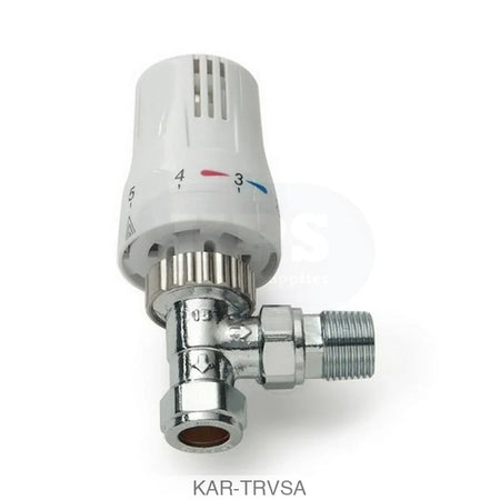 Style Angled TRV Radiator Valves
