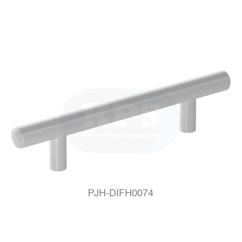 T Bar Handle 160mm White (96 Ch) Bathroom Brands