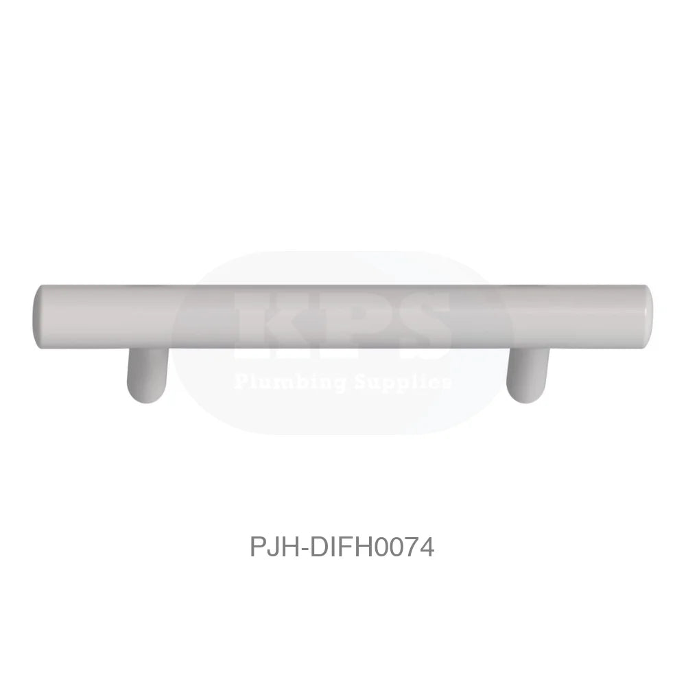 T Bar Handle 160mm White (96 Ch) Bathroom Brands