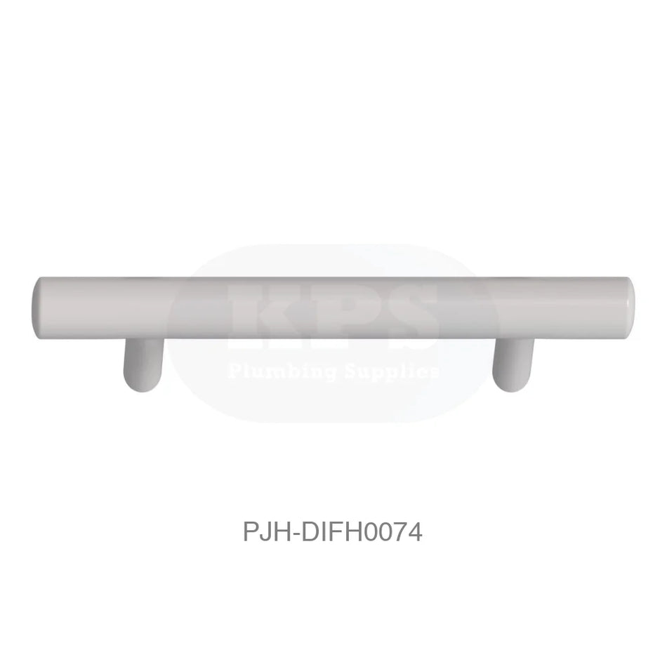 T Bar Handle 160mm White (96 Ch) Bathroom Brands
