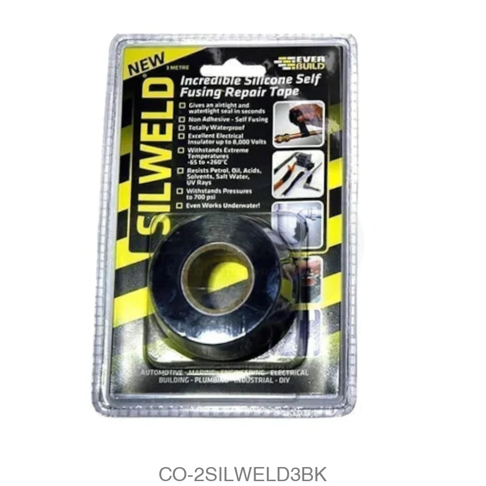 Tape SILWELD SILICONE REPAIR BLACK Consumables