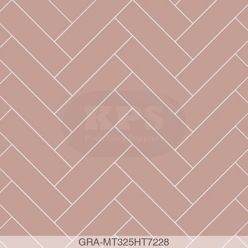 Tile Panel - Antique Rose (0325) - Hydro-Lock T&G - Herringbone - 2400x598x11mm - FSC Mix 70% Wall Panels