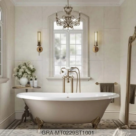 Tile Panel - Cremona Marble (0229) - Hydro-Lock T&G - Tile - 2400x598x11mm - FSC Mix 70% Wall Panels