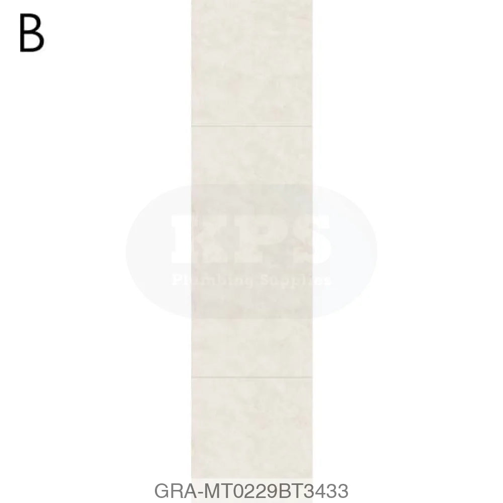 Tile Panel - Cremona Marble (0229) - Hydro-Lock T&G - Offset B - 2400x598x11mm - FSC Mix 70% Wall Panels