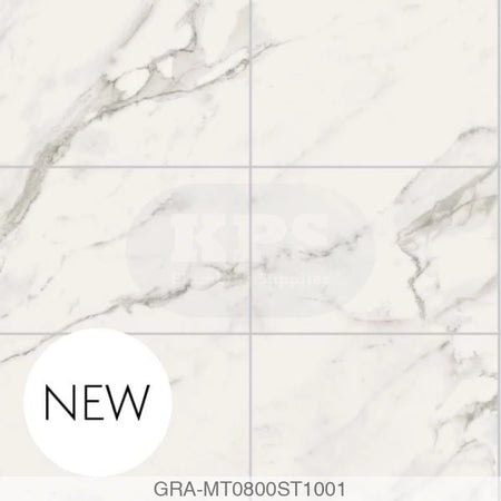 Tile Panel - Crystal Marble (0800) - Hydro-Lock T&G - Tile - 2400x598x11mm - FSC Mix 70% Wall Panels