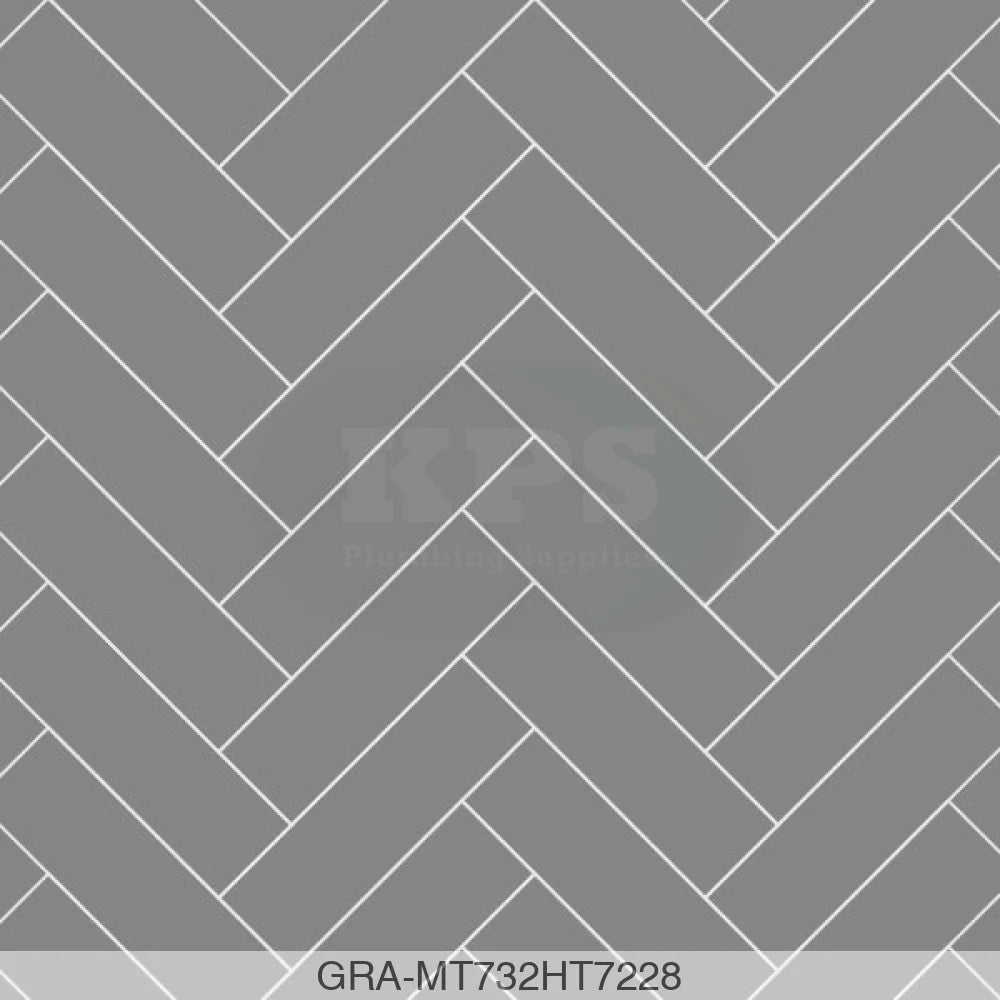 Tile Panel - Dust Grey (0732) - Hydro-Lock T&G - Herringbone - 2400x598x11mm - FSC Mix 70% Wall Panels