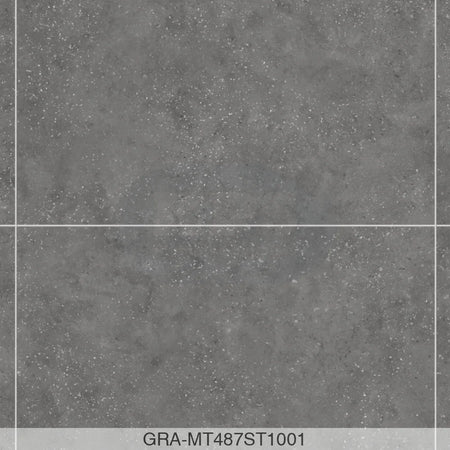 Tile Panel - Grey Mineral (0487) - Hydro-Lock T&G - Tile - 2400x598x11mm - FSC Mix 70% Wall Panels