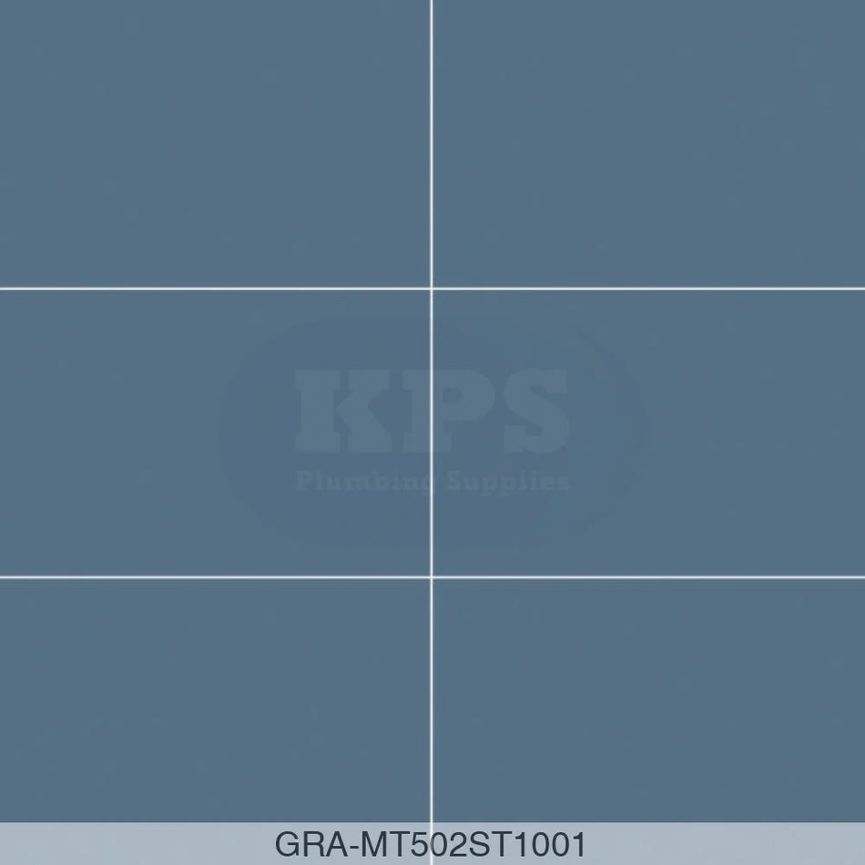 Tile Panel - Misty Blue (0502) - Hydro-Lock T&G - Tile - 2400x598x11mm - FSC Mix 70% Wall Panels