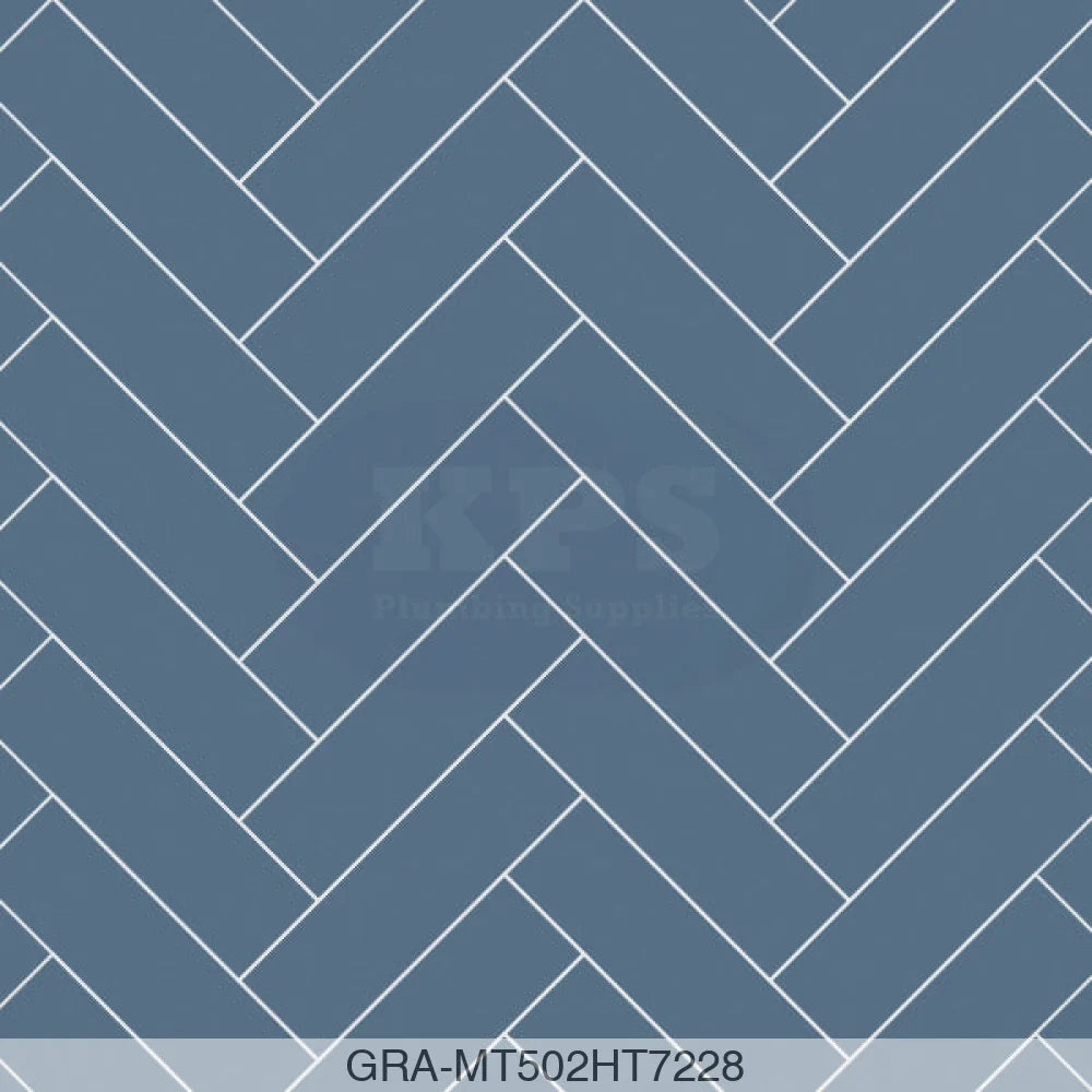 Tile Panel - Misty Blue (0502) - Hydro-Lock T&G - Herringbone - 2400x598x11mm - FSC Mix 70% Wall Panels