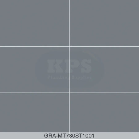 Tile Panel - Monument Grey (0780) - Hydro-Lock T&G - Tile - 2400x598x11mm - FSC Mix 70% Wall Panels