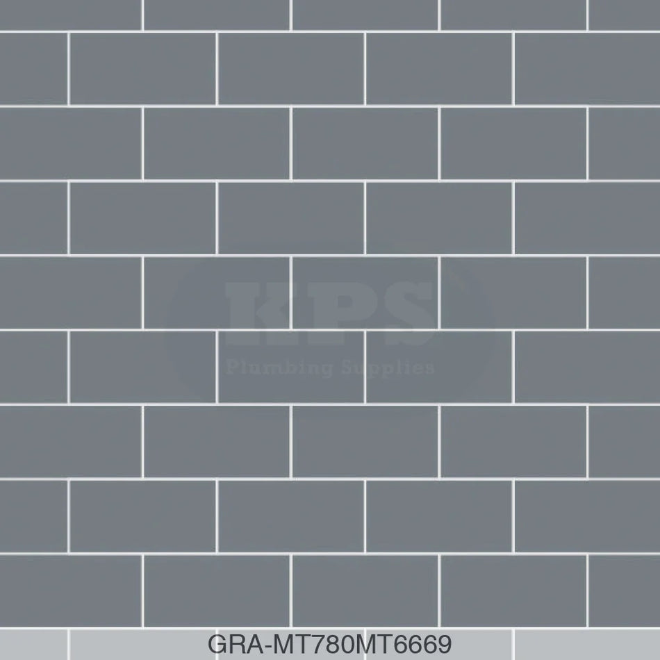 Tile Panel - Monument Grey (0780) - Hydro-Lock T&G - Metro - 2400x598x11mm - FSC Mix 70% Wall Panels