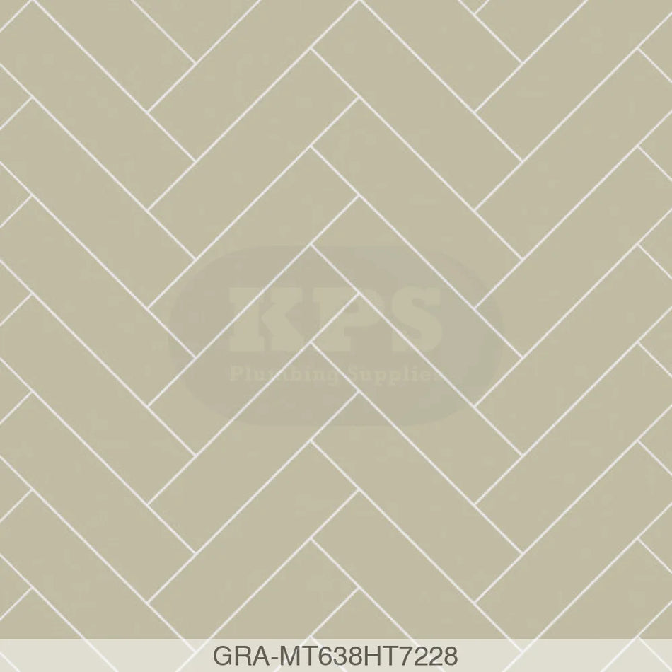 Tile Panel - Sage Green (0638) - Hydro-Lock T&G - Herringbone - 2400x598x11mm - FSC Mix 70% Wall Panels