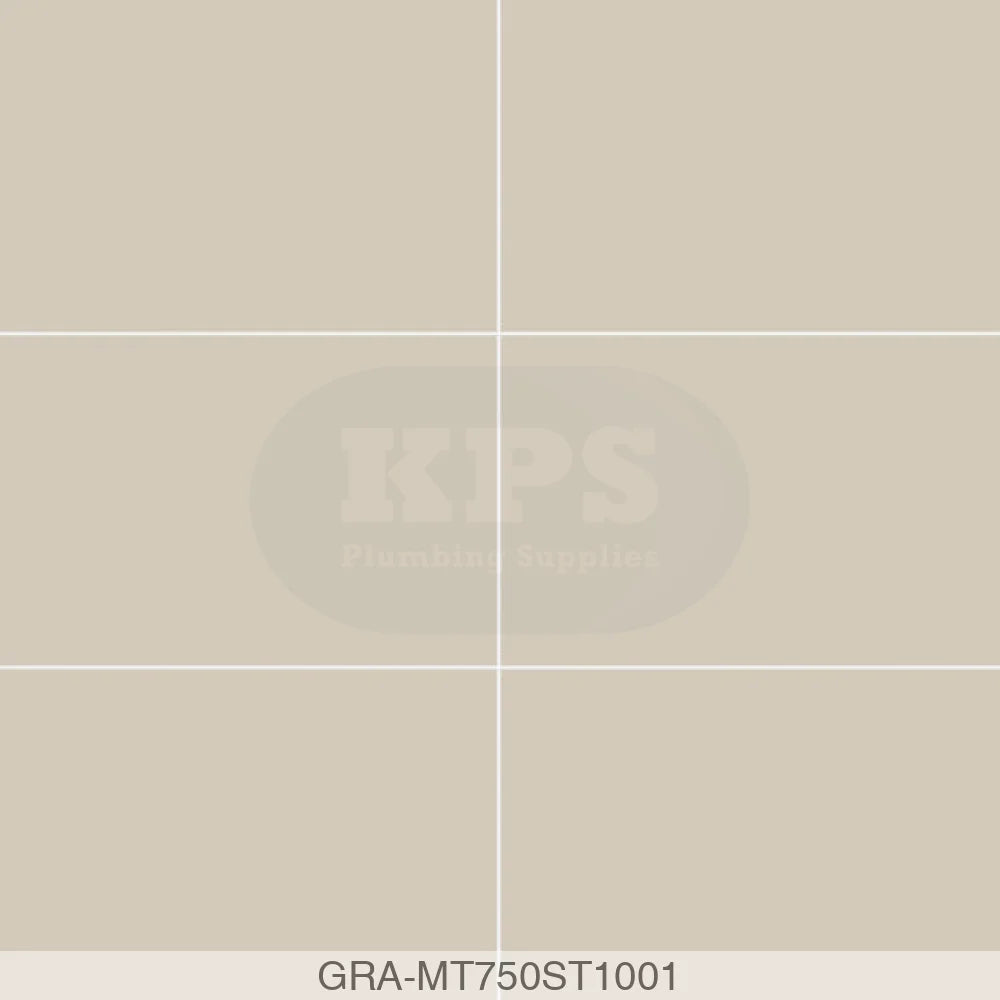 Tile Panel - Taupe Grey (0750) - Hydro-Lock T&G - Tile - 2400x598x11mm - FSC Mix 70% Wall Panels
