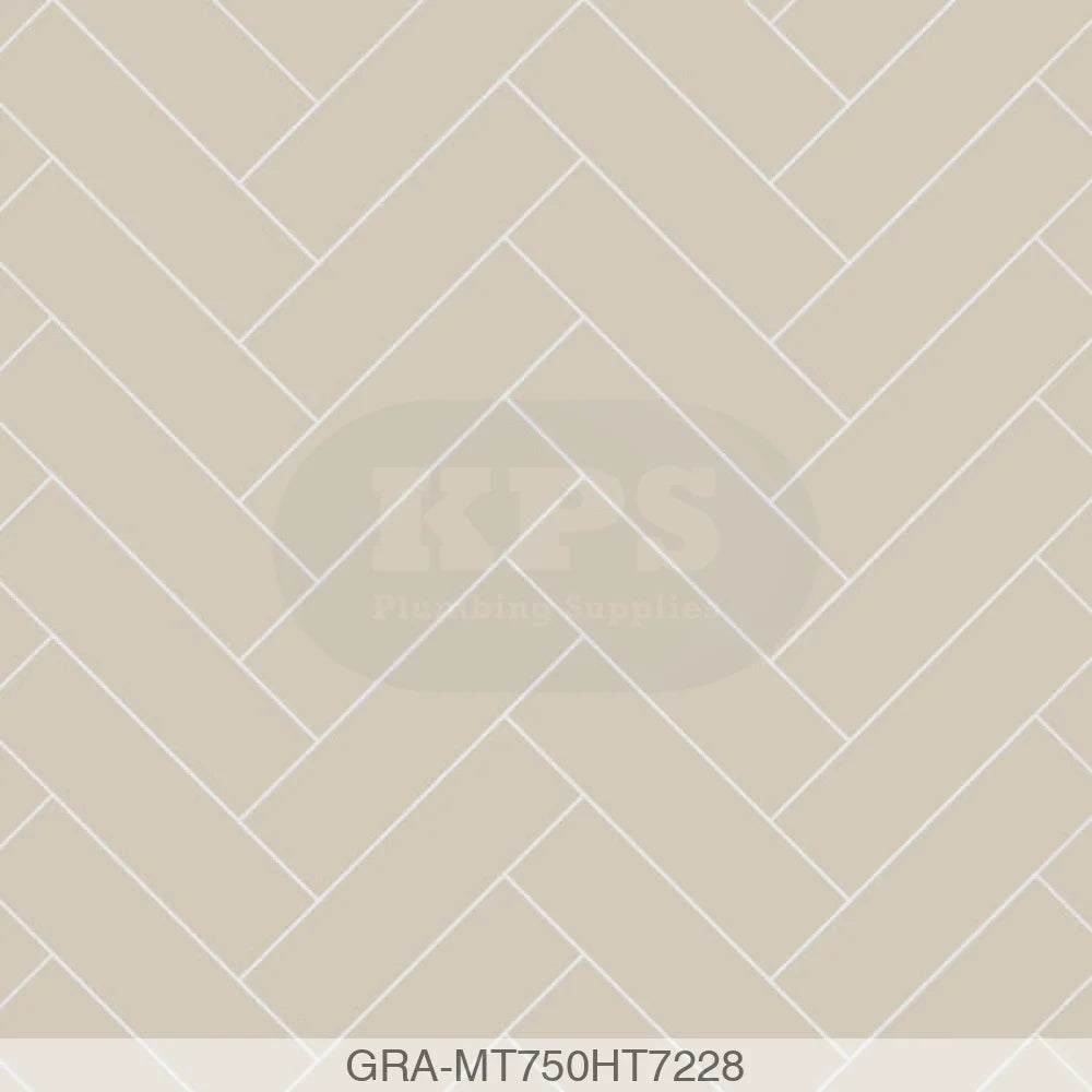 Tile Panel - Taupe Grey (0750) - Hydro-Lock T&G - Herringbone - 2400x598x11mm - FSC Mix 70% Wall Panels