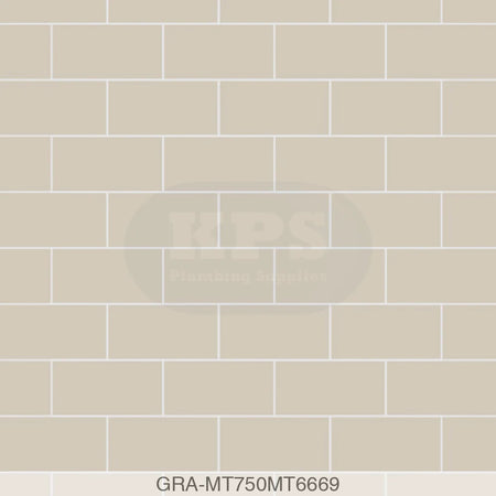 Tile Panel - Taupe Grey (0750) - Hydro-Lock T&G - Metro - 2400x598x11mm - FSC Mix 70% Wall Panels