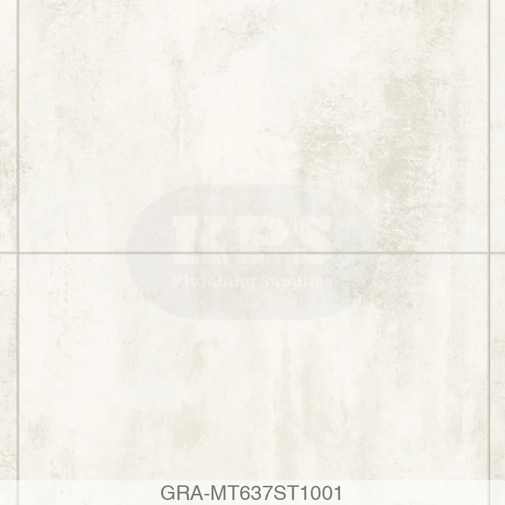 Tile Panel - White Gypsum (0637) - Hydro-Lock T&G - Tile - 2400x598x11mm - FSC Mix 70% Wall Panels