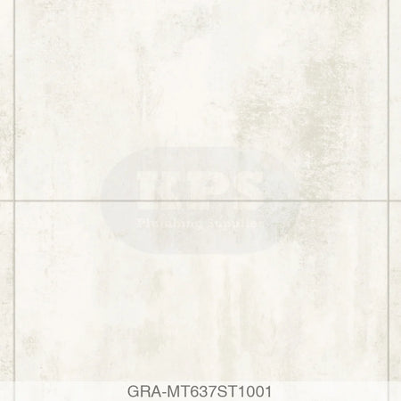 Tile Panel - White Gypsum (0637) - Hydro-Lock T&G - Tile - 2400x598x11mm - FSC Mix 70% Wall Panels