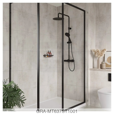 Tile Panel - White Gypsum (0637) - Hydro-Lock T&G - Tile - 2400x598x11mm - FSC Mix 70% Wall Panels