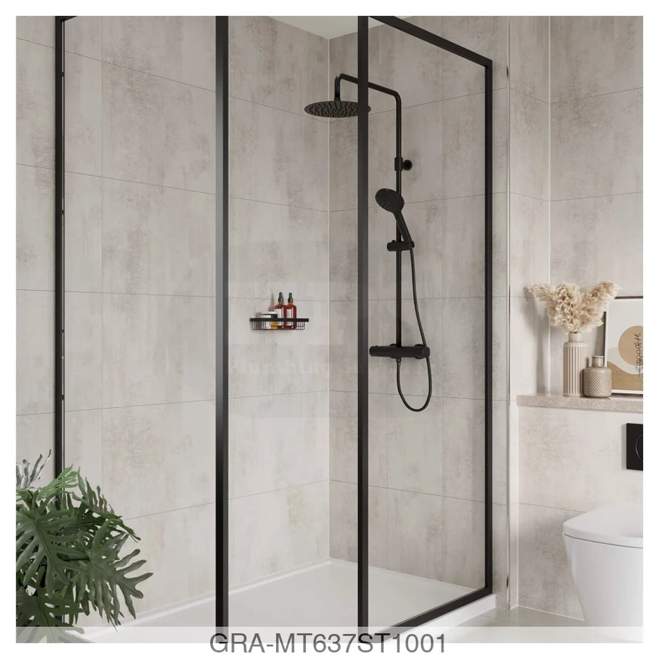 Tile Panel - White Gypsum (0637) - Hydro-Lock T&G - Tile - 2400x598x11mm - FSC Mix 70% Wall Panels