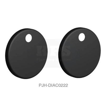 Toilet Seat Cover Caps - Black Bathroom Brands