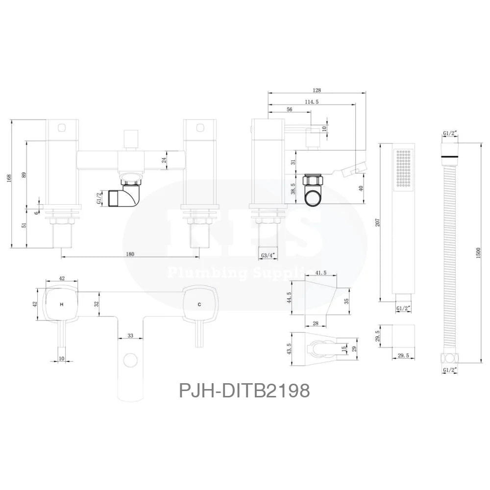 Toulon Bsm-Chrome Bathroom Brands