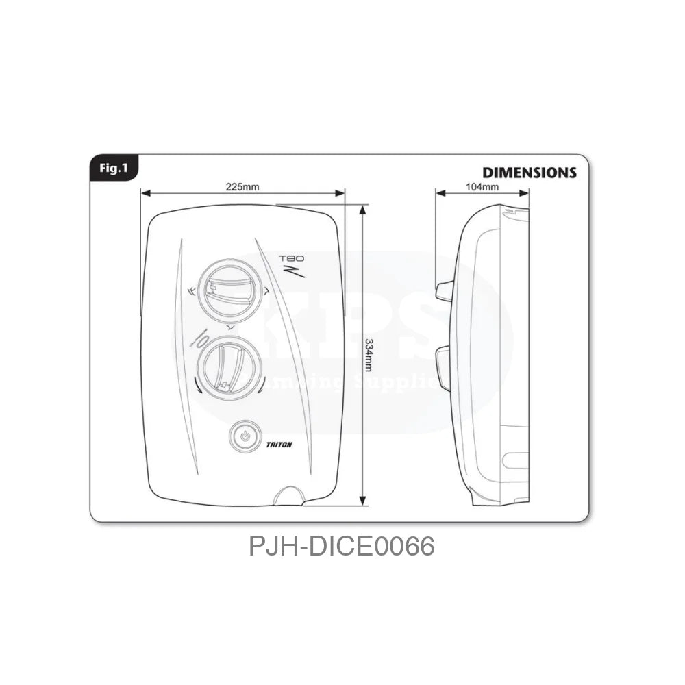 Triton T80 9.5Kw Bathroom Brands
