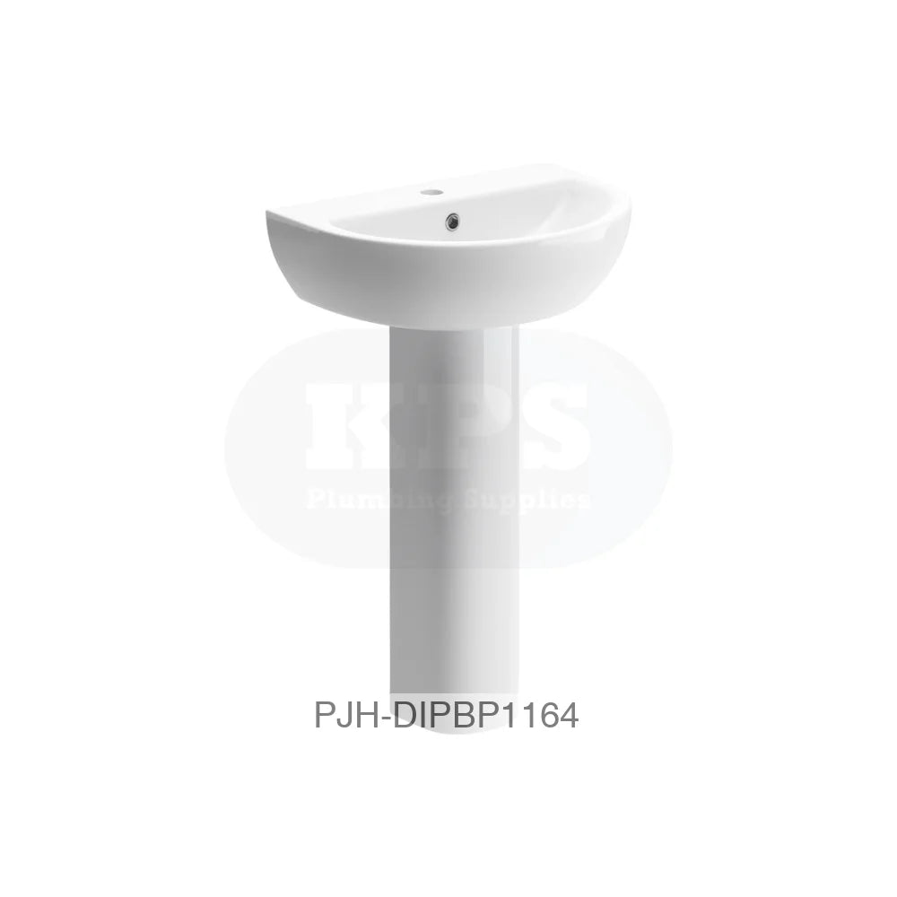 Tuscany 550 X 400 1Th Basin & Full Ped – White Bathroom Brands
