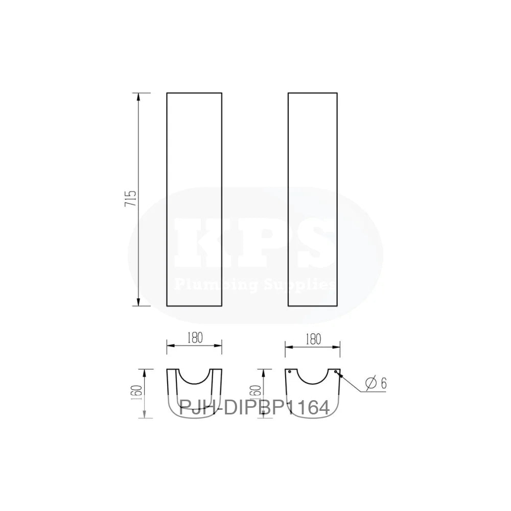 Tuscany 550 X 400 1Th Basin & Full Ped – White Bathroom Brands