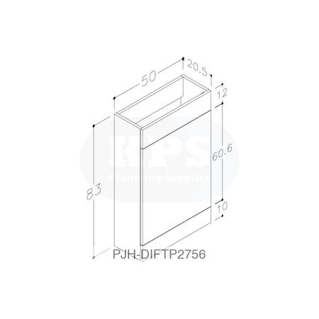 Venosa 1000 F/S Pack & Basin(Lh)-Anth Bathroom Brands
