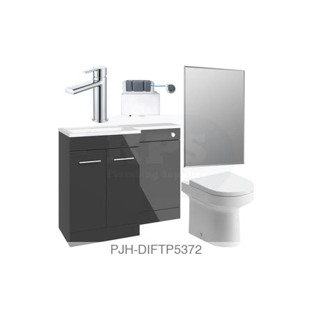 Venosa 1000 L/H Anth/Pack Inc Laurus Chrome Bathroom Brands