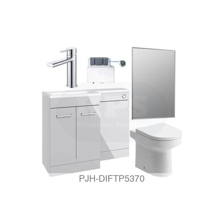 Venosa 1000 L/H Grey Pack Inc Laurus Chrome Bathroom Brands