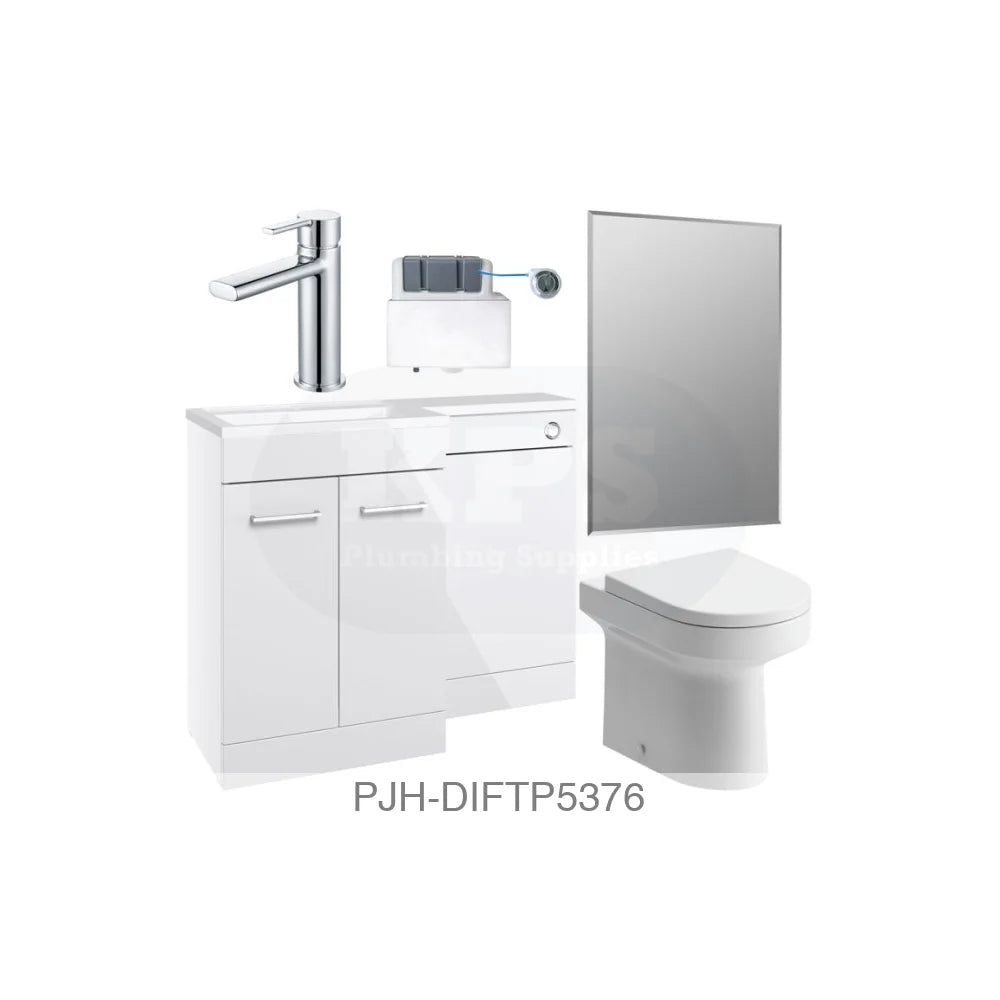 VENOSA 1000 R/H WHITE PACK INC LAURUS CHROME Bathroom Brands
