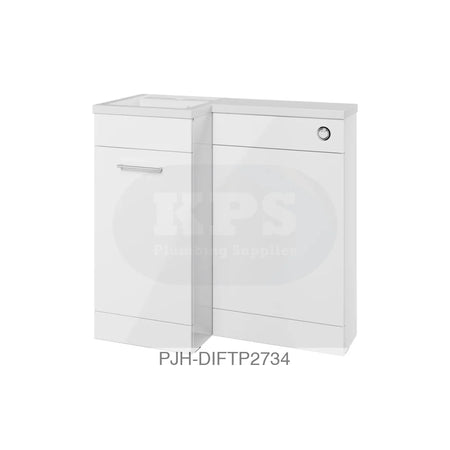 Venosa 900 F/S Pack & Basin (Lh)-White Bathroom Brands