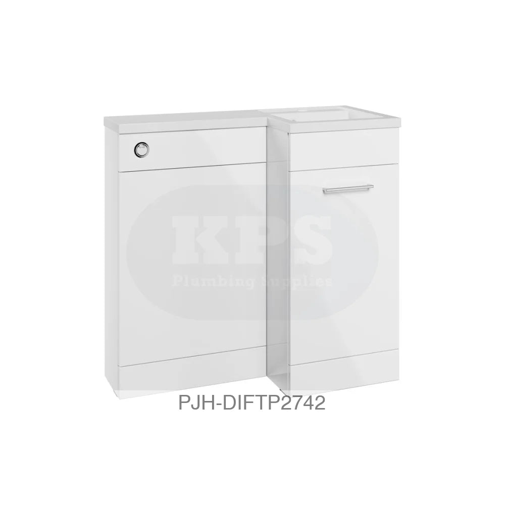 Venosa 900 F/S Pack & Basin (Rh)-White Bathroom Brands