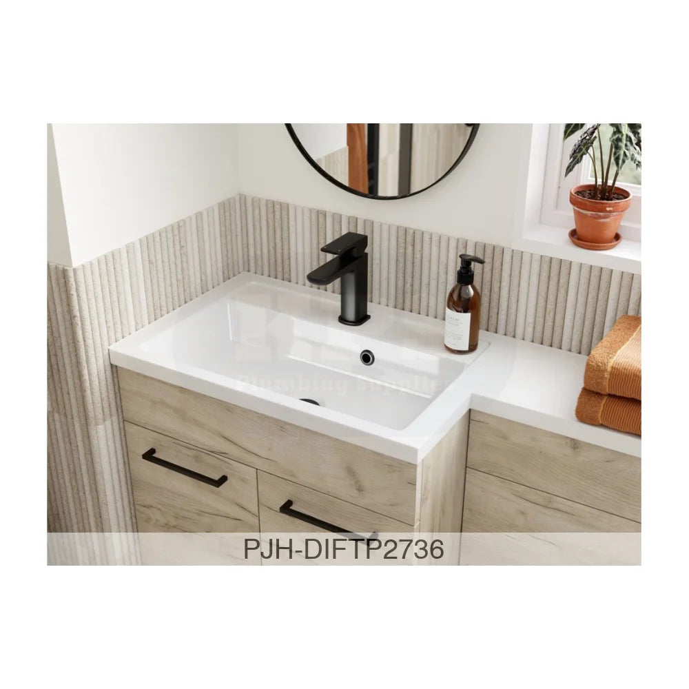 Venosa 900 Fs Unit & Basin Lh Oak Bathroom Brands