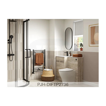 Venosa 900 Fs Unit & Basin Lh Oak Bathroom Brands