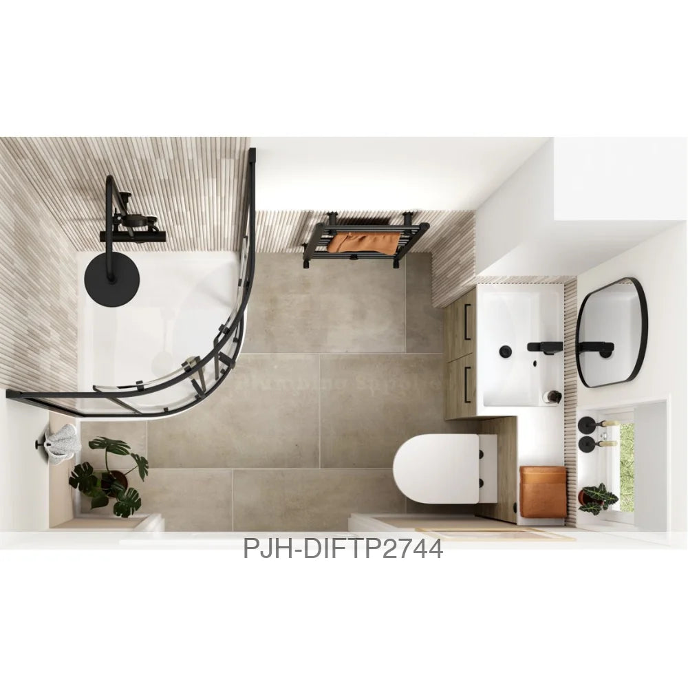 Venosa 900 Fs Unit & Basin Rh Oak Bathroom Brands