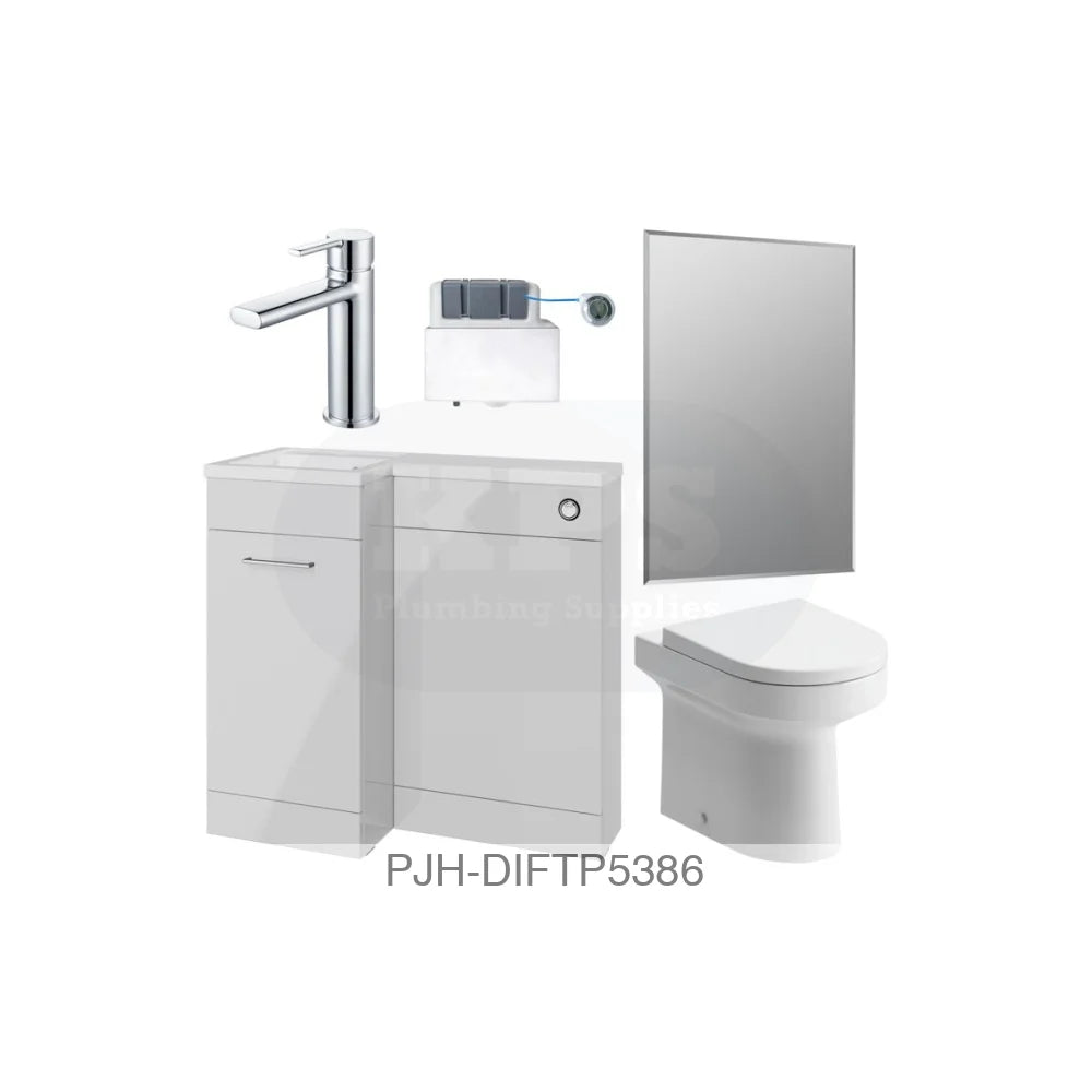 Venosa 900 L/H Grey Pack Inc Laurus Chrome Bathroom Brands