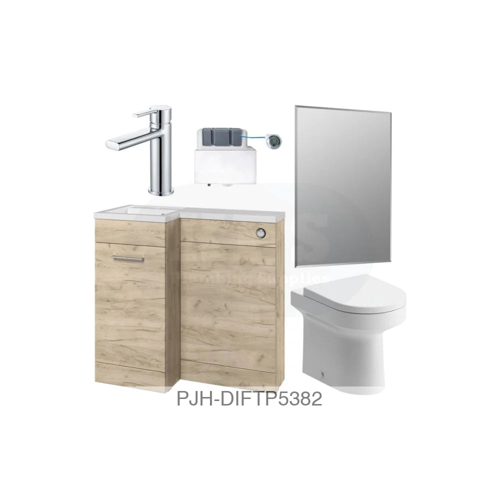 Venosa 900 L/H Oak Pack Inc Laurus Chrome Bathroom Brands