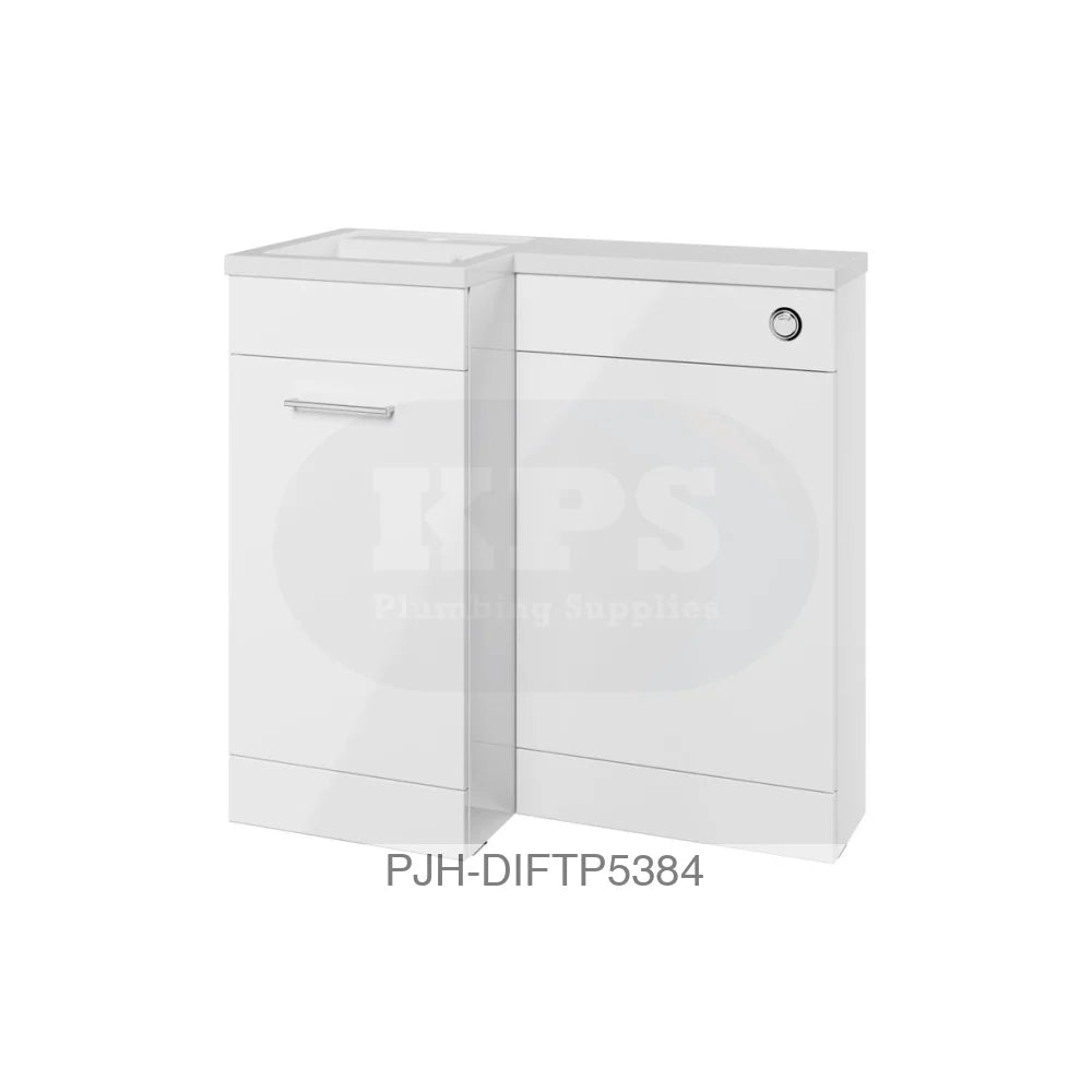 Venosa 900 L/H White Pack Inc Laurus Chrome Bathroom Brands