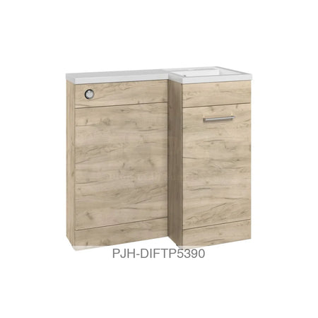 Venosa 900 R/H Oak Pack Inc Laurus Chrome – Oak Bathroom Brands