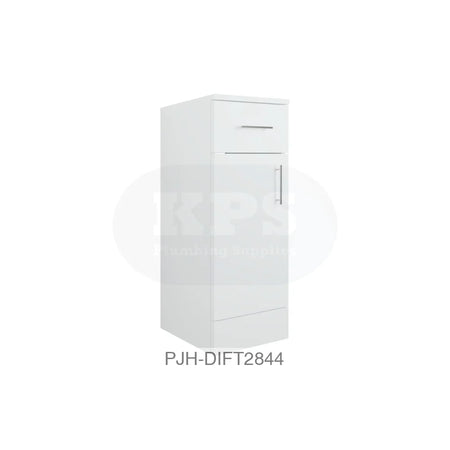 Vista 300 1Drw 1Dr Base Unit White Gloss Bathroom Brands