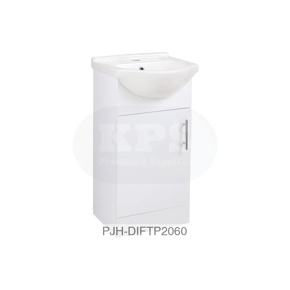 Vista 450 Unit & Basin-White Bathroom Brands