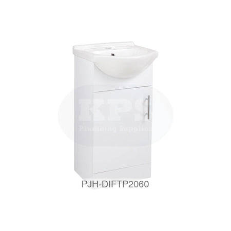 Vista 450 Unit & Basin-White Bathroom Brands