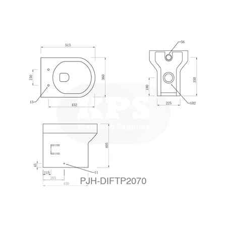 Vista 500 WC & Toilet Bathroom Brands